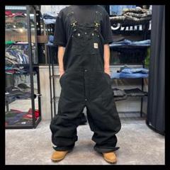 超BIGサイズ54 Carhartt ダブルニー　オーバーオール　裏地付き