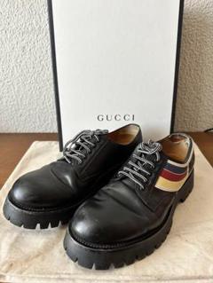 靴 GUCCI US10 Chunky sole Logo Boot GUCCI US10 Chunky sole Logo Boot - メルカリ