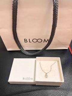 BLOOM ペンダントネックレス シルバー クリスタル
