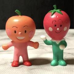 アンパンマン　ミニ フィギュア　いちごちゃん　りんごちゃん　2000年　希少