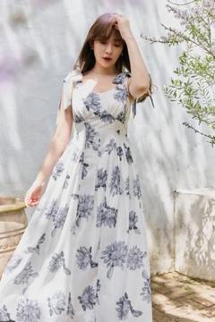 2025年最新】sunflower-printed midi dressの人気アイテム