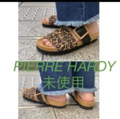 PierreHardy ヒョウ柄ヒール スエードサンダル 平成ギャル y2k