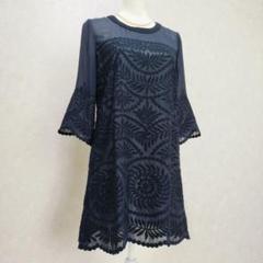 極美品☆レリアン Leilian ☆大きいサイズ13 LL相当☆清楚ブルー