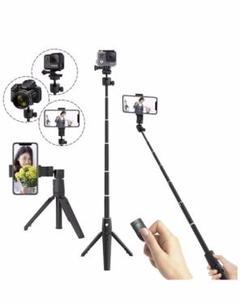 自撮り棒 三脚 セルカ棒 iPhone Android Bluetooth 無線