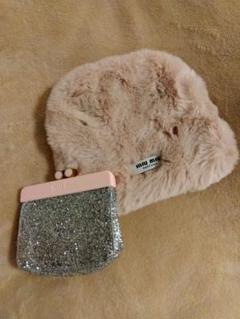 ♡miu miu ファーバッグとがま口お財布♡