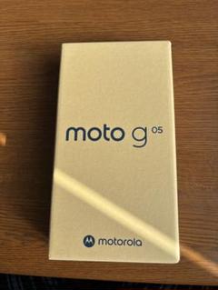 motorola moto g05本体　新品未使用未開封品
