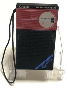 CASIO カシオ AMラジオ 「RS-20」 稼働品