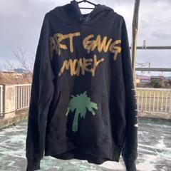 SKOLOCT ART GANG MONEY パーカー ネイビーのサムネイル