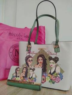 未使用品 nicolelee ニコールリー マザーズバッグ トートバッグ 大容量 imgrc0090870605.jpg