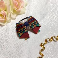 ハンドメイド 鬼滅の刃 ミニカノン カノンリボン 義勇柄