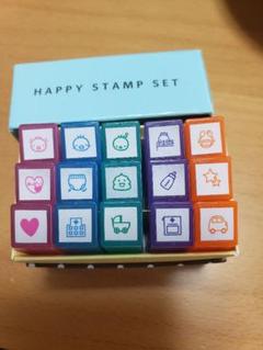 048【育児グッズ】たまひよ 育児ダイアリー スタンプセット