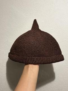 ハンドメイドのどんぐりちゃん帽子
