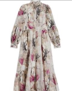 美品【TED BAKER】Freisya フローラル柄ワンピ - メルカリ