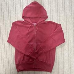 Champion リバースウィーブ フルジップパーカー サーモンピンク サイズL