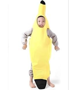 バナナ 衣装 コスチューム ハロウィン S サイズ　120cm〜150cm