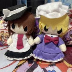 東方project 宇佐見蓮子　マエリベリー・ハーン　ぬいぐるみ　秘封倶楽部 2025年最新】宇佐見蓮子 マエリベリーの人気アイテム - メルカリ