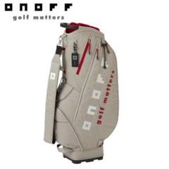 中古 オノフ ONOFF キャディバッグ ゴルフバック 送料込み OB1225, キャディバッグ, ONOFF