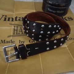 Vintage Works ヴィンテージワークス Leather belt 5Hole Made