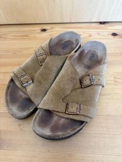 美品 レア ビルケンシュトック チューリッヒ サンダル カモフラ カーキ 38 SALE】39のみ BIRKENSTOCK zurich ビルケンシュトック