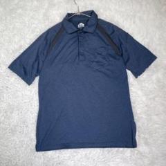 C's CLUB【L】ポロシャツ　Tシャツ　ネイビー　メンズ　大きいサイズ