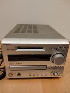 YuUCD-MDレシーバアンプFR-X7 リモコン他付き ONKYO FR-X7 〓 充実のオンキョーのCD,MDチューナー・アンプ