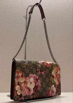 【極美品】グッチ 2way ハンド ショルダーバッグ ブルームス 花柄 ロゴ Gucci 極美品 花柄 2way ブルームス ショルダーバッグ グッチ