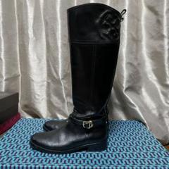 トリーバーチ ロングブーツ 23.5 美品 箱付き
