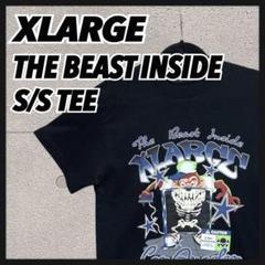 【未使用】XLARGE THE BEAST INSIDE S/S TEE