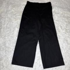 23区 ワイド　パンツ リネン　レーヨン　ストレッチ　大きいサイズ　46