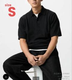 2025年最新】uniqlo ニットポロ 黒の人気アイテム - メルカリ