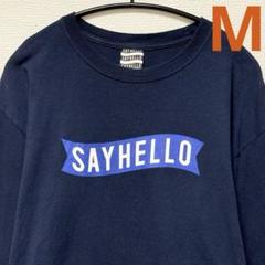 セイハロー　say hello ロンT 長袖　ネイビーのサムネイル