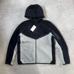 最新モデル NIKE XLテックフリース パーカー ブラック グレー