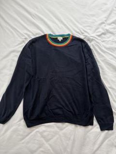 希少サイズ✨現行モデル ✨ポールスミス ウール ドライバーズニット　大きめ　茶 Paul Smith ポール スミス 長袖ニット メンズ COLOR SWEATER