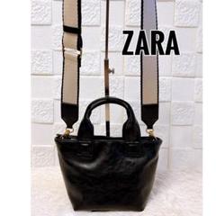 Le Sserafim kazuhaブラックレザーショルダーバッグ　ZARA Le Sserafim kazuhaブラックレザーショルダーバッグ ZARA（骨格