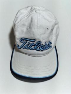 Titleist タイトリスト　ゴルフ　ホワイト✕ブルー キャップ