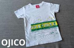 OJICO 江ノ電コラボ　Tシャツ　6A　半袖カットソー　綿100 日本製　白
