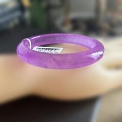 紫翡翠ハングル Amazon.co.jp: 翡翠バングルブレスレット紫瑪瑙ブレスレット