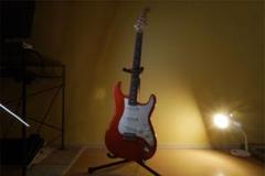 Fender Mexico Stratocaster Sonic Red