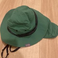 BREEZE子ども 緑帽子日除け付き