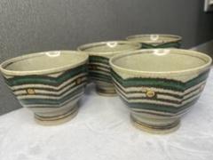 【美品】和食器 4個セット 骨董品 湯のみ 茶碗