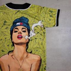入荷now 買えない 90s nude marijuana vintage shirt ヌード - メルカリ ウェア・シャツ