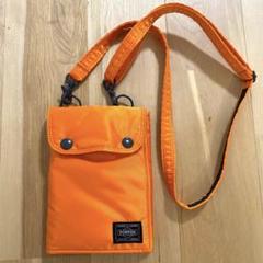 PORTER 80th ANNIVERSARY タンカー　オレンジ サコッシュ