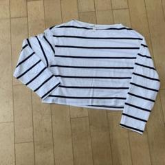エイチアンドエム H&M ストライプ柄 長袖Tシャツ Sサイズ　美品