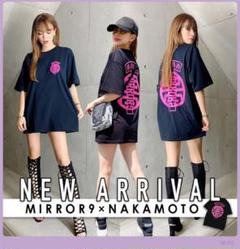 MIRROR9/ミラーナイン/蒙古タンメン中本コラボTシャツ