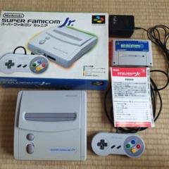 【希少】スーパーファミコンJr. 本体 ACアダプタ付き