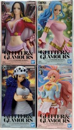 新品未開封：ワンピース GLITTER&GLAMOURS 4体セット メルカリ便