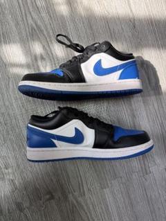 ジョーダン1 low ホワイト/ブラック WMS24cm 新品未使用 NIKE公式】エア ジョーダン 1 LOW ウィメンズシューズ
