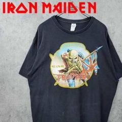 【古着】アイアンメイデンTrooper Tシャツ ブラック 2XL