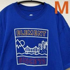 element エレメント Tシャツ　ブルー　半袖のサムネイル