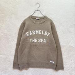 k1363【ベイフロー】3 ベージュ ニットプルオーバー カジュアル 長袖